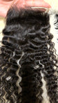 Burmese curly closure